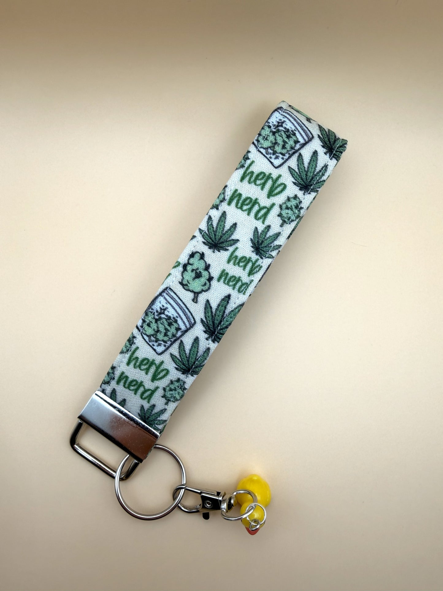 Herb Nerd - Keychain Wristlet