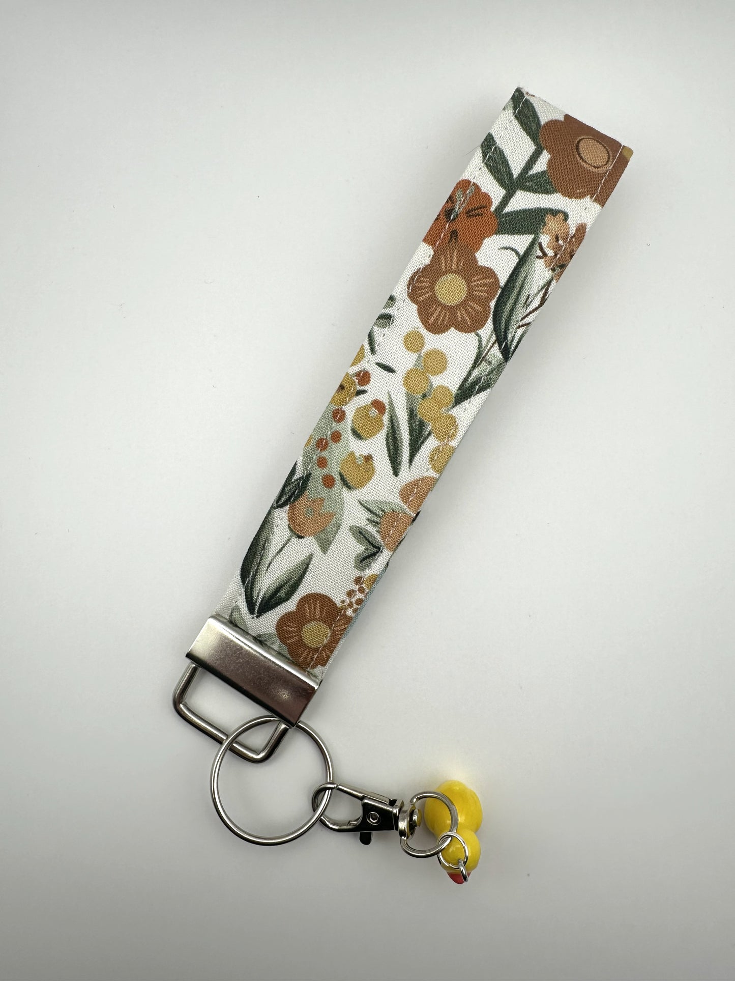 Earthen Bloom - Keychain Wristlet