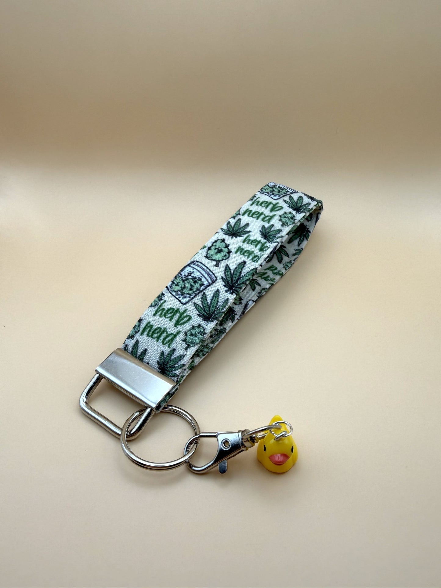 Herb Nerd - Keychain Wristlet