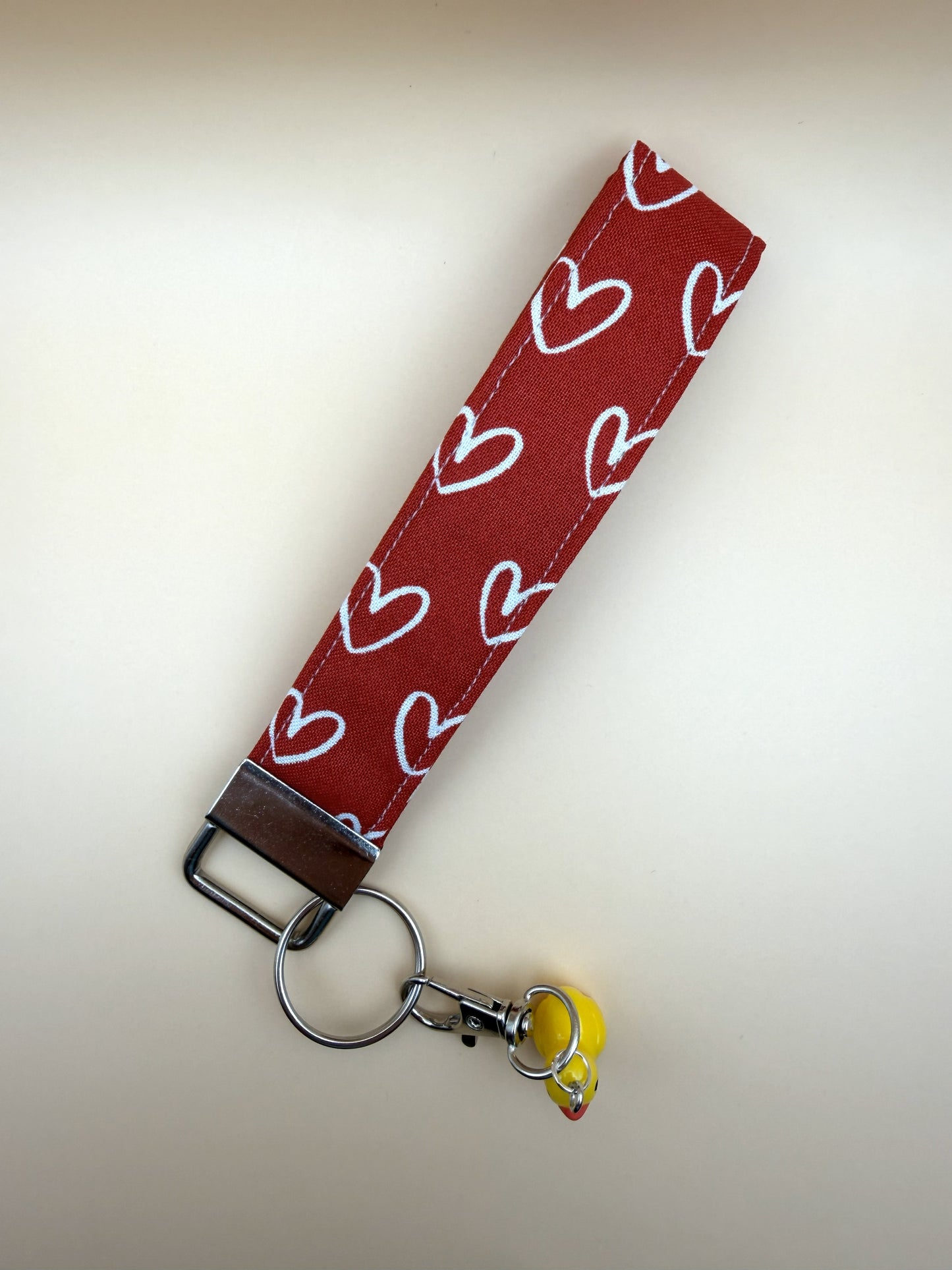 Red Hot Love - Keychain Wristlet