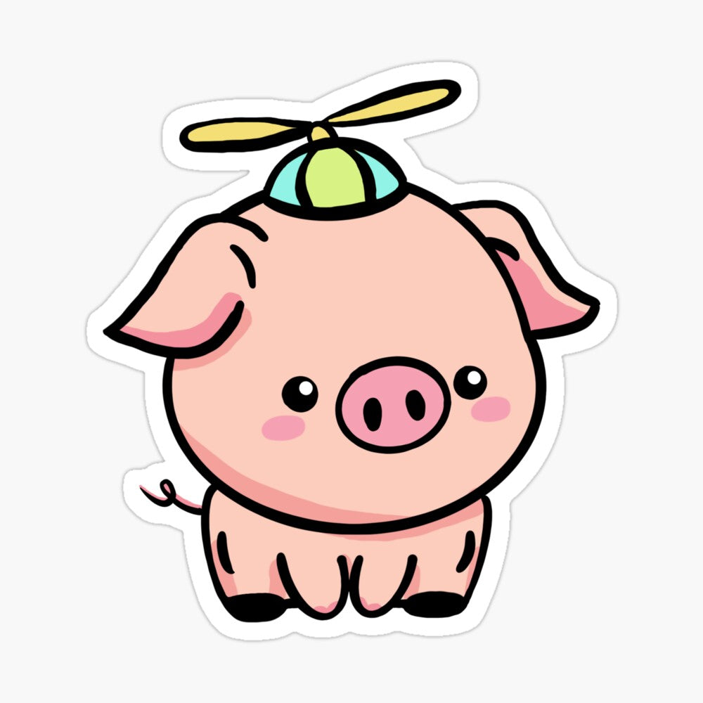 Pig - Matte Sticker