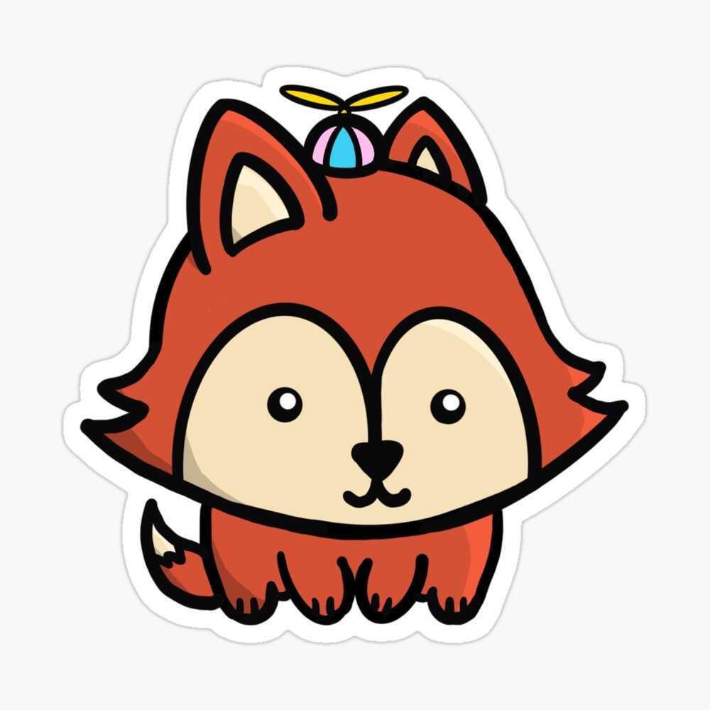 Fox - Matte Sticker